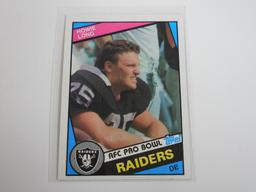 1984 TOPPS FOOTBALL HOWIE LONG ROOKIE CARD RAIDERS RC