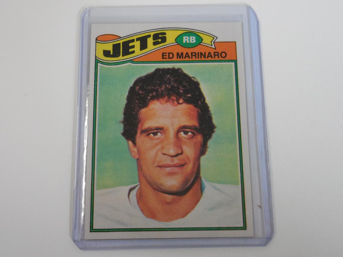 1977 TOPPS FOOTBALL ED MARINARO NEW YORK JETS