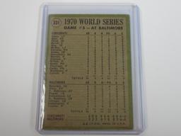 1971 TOPPS BASEBALL #331 BROOKS ROBINSON WORLD SERIES GAME 5