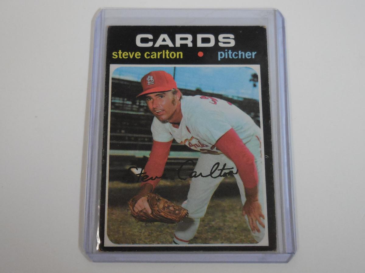 1971 TOPPS BASEBALL #55 STEVE CARLTON CARDINALS HOF VINTAGE