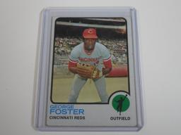 1973 TOPPS BASEBALL GEORGE FOSTER CINCINNATI REDS