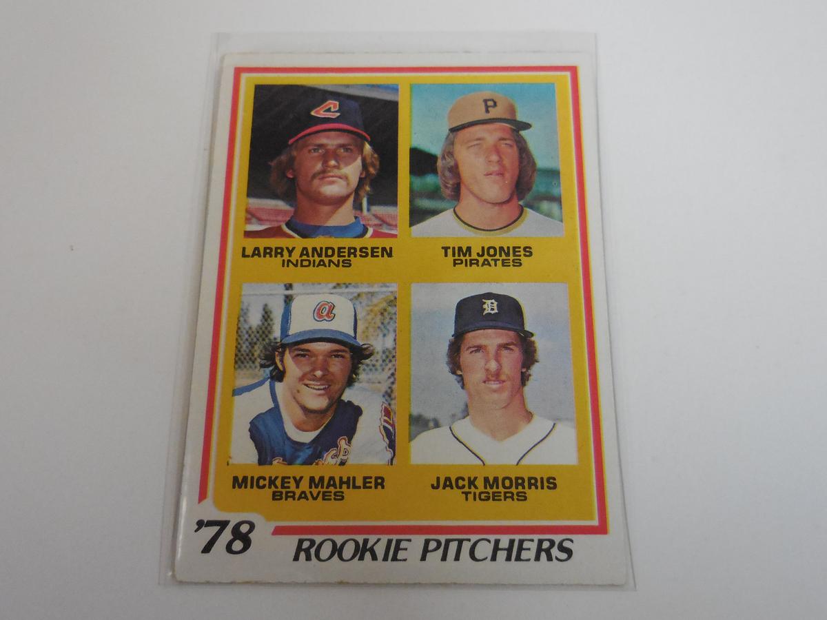 1978 TOPPS BASEBALL #703 JACK MORRIS ROOKIE CARD RC