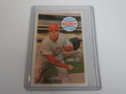 1970 KELLOGG'S 3-D SUPER STARS JIM MALONEY LENTICULAR CINCINNATI REDS