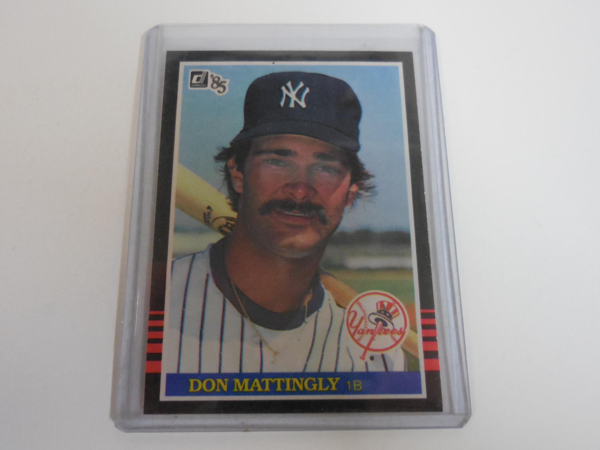 1985 DONRUSS BASEBALL #295 DON MATTINGLY NEW YORK YANKEES