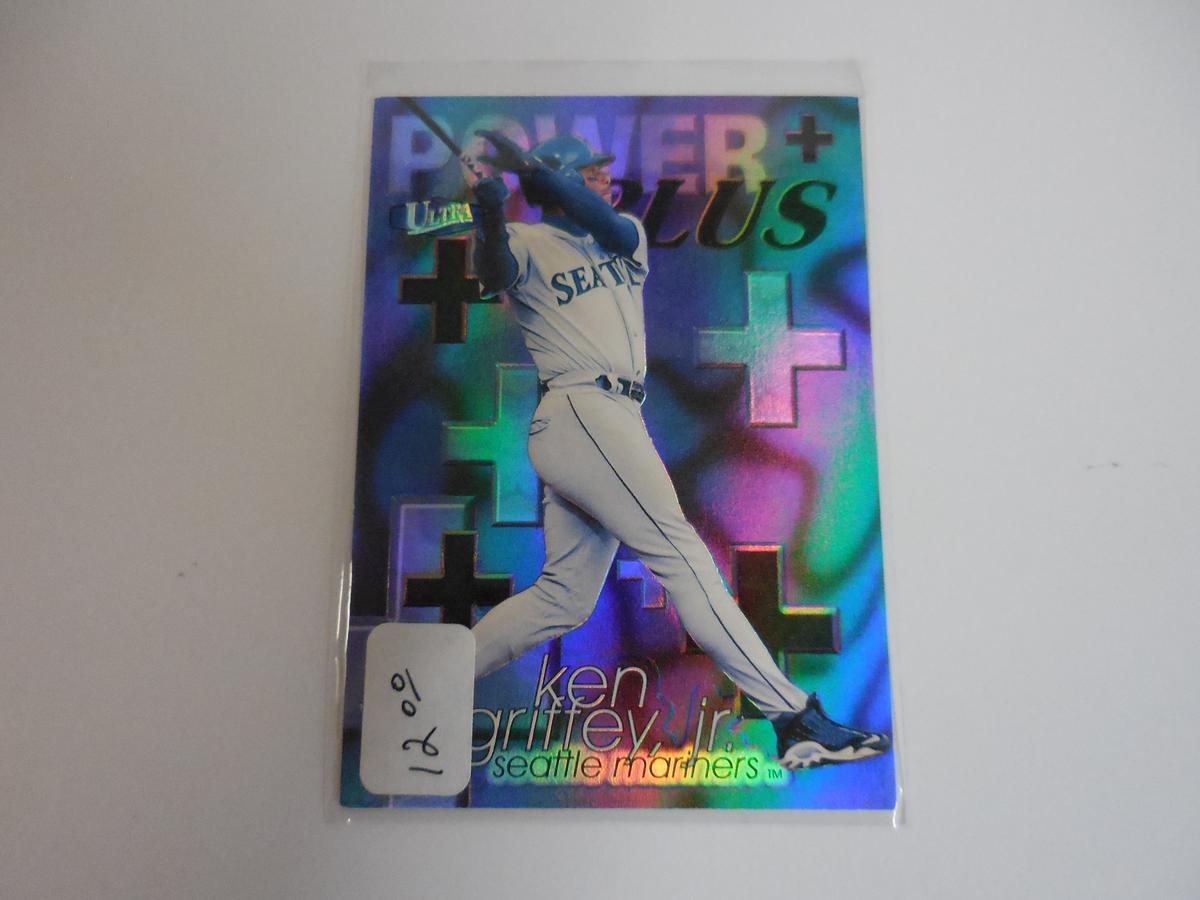 1998 FLEER ULTRA KEN GRIFFEY JR POWER PLUS HOLO MARINERS INSERT