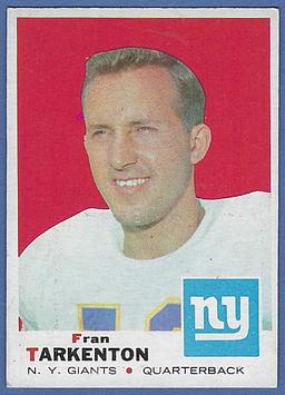 1969 Topps #150 Fran Tarkenton New York Giants