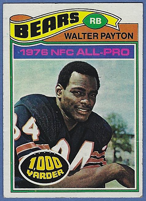 1977 Topps #360 Walter Payton 2nd Year Chicago Bears