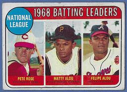 1969 Topps #2 Batting Leaders Pete Rose