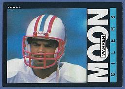 Sharp 1985 Topps #251 Warren Moon RC Houston Oilers