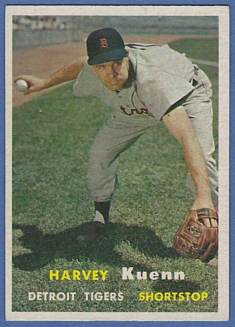 1957 Topps #88 Harvey Kuenn Detroit Tigers