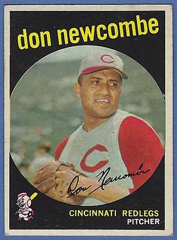 1959 Topps #312 Don Newcombe Cincinnati Reds