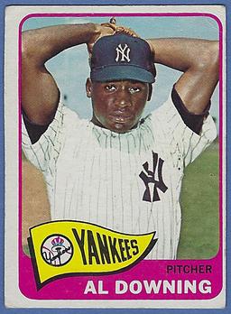 1965 Topps High #598 Al Downing New York Yankees