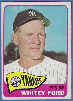 1965 Topps #330 Whitey Ford New York Yankees