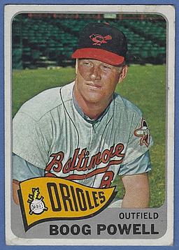 1965 Topps High #560 Boog Powell Baltimore Orioles