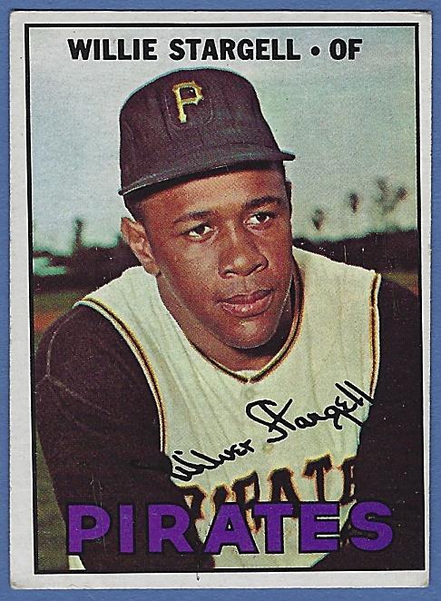 1967 Topps #140 Willie Stargell Pittsburgh Pirates