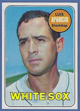 Sharp 1969 Topps #75 Luis Aparicio Chicago White Sox