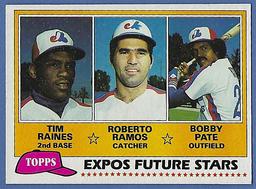 Sharp 1981 Topps #479 Tim Raines RC Montreal Expos