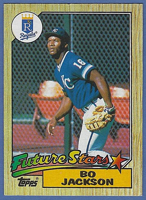 High Grade 1987 Topps #170 Bo Jackson RC Kansas City Royals