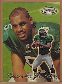 1999 Topps Gold Label #75 Donovan McNabb RC Philadelphia Eagles