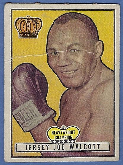 1951 Topps Ringside #6 Jersey Joe Walcott Heavyweight Champion