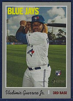 2018 Topps #504 Vladimir Guerrero Jr. RC Toronto Blue Jays