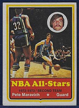 1973-74 Topps #130 Pete Maravich Atlanta Hawks