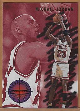 1993-94 Fleer Sharp Shooter #3 Michael Jordan Chicago Bulls