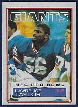 1983 Topps #133 Lawrence Taylor New York Giants