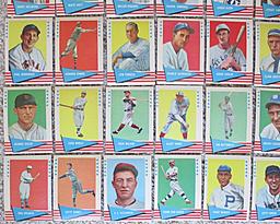 Nice Lot Of (43) 1961 Fleer Baseball Greats Crease Free