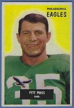 1955 Bowman #10 Pete Pihos Philadelphia Eagles