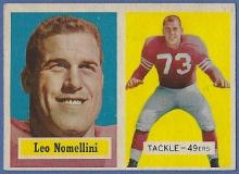 1957 Topps #6 Leo Nomellini San Francisco 49ers