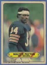 1983 Topps Sticker #24 Walter Payton Chicago Bears