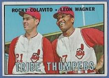 1967 Topps #109 Rocky Colavito Tribe Thumpers