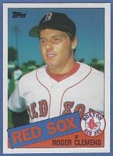 High Grade 1985 Topps #181 Roger Clemens RC Boston Red Sox
