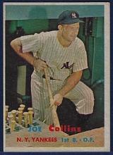 1957 Topps #295 Joe Collins New York Yankees