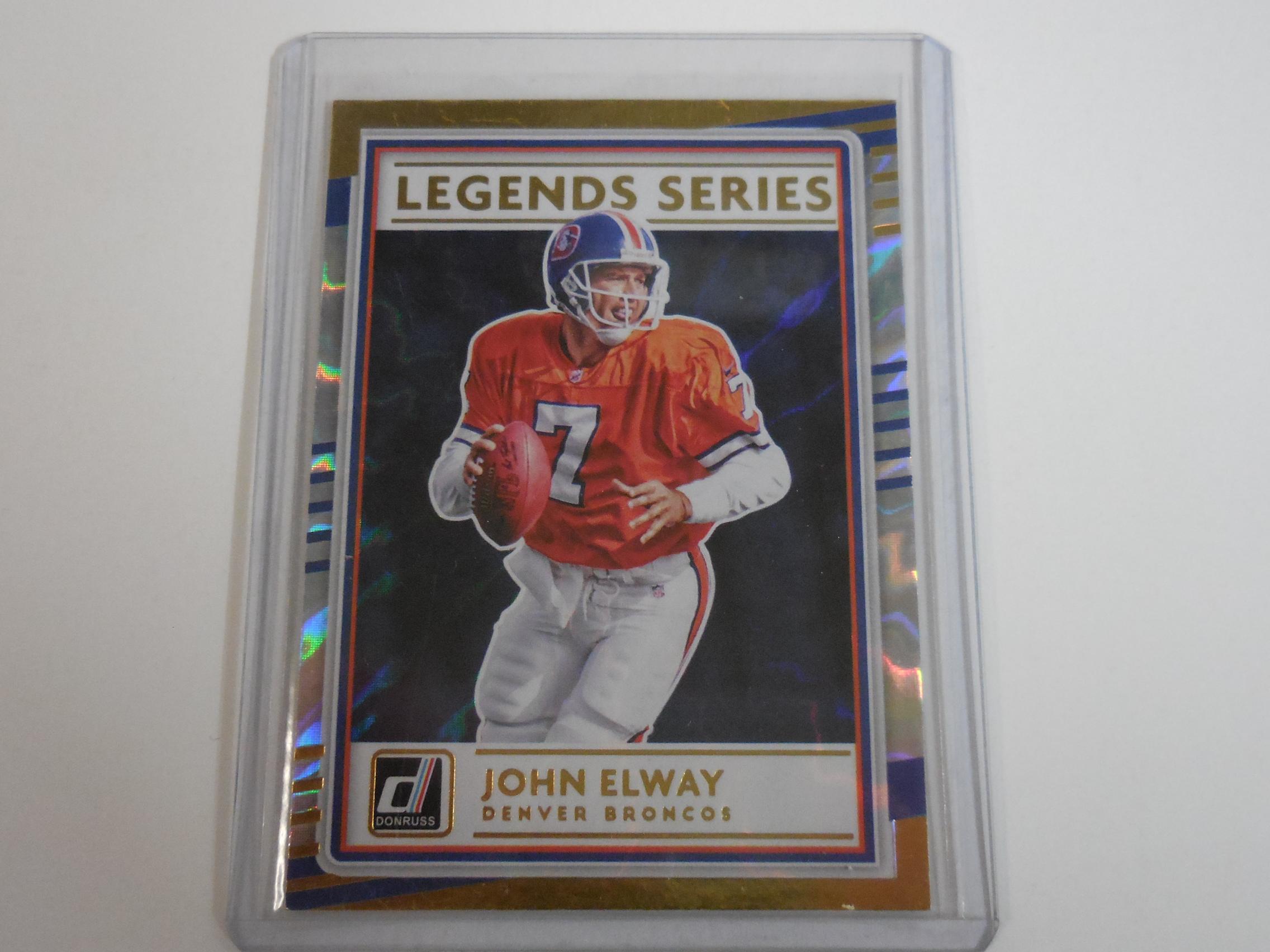 2020 DONRUSS JOHN ELWAY LEGENDS SERIES HOLO DENVER BRONCOS