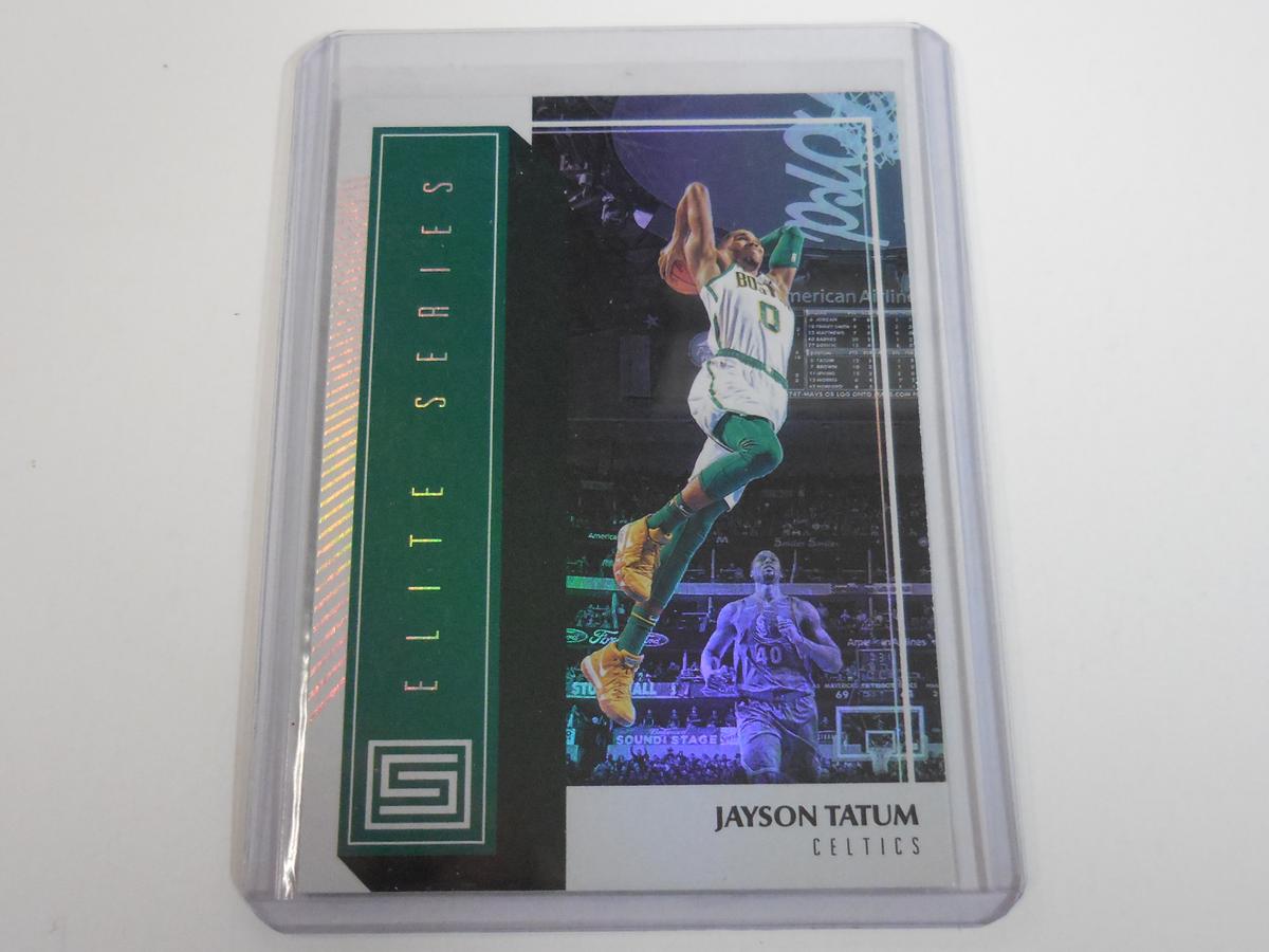 2018-19 PANINI STATUS JAYSON TATUM ELITE SERIES HOLO BOSTON CELTICS