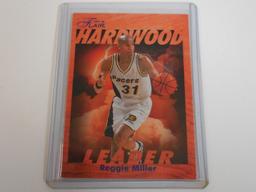 1997-98 FLAIR BASKETBALL REGGIE MILLER HARDWOOD LEADERS