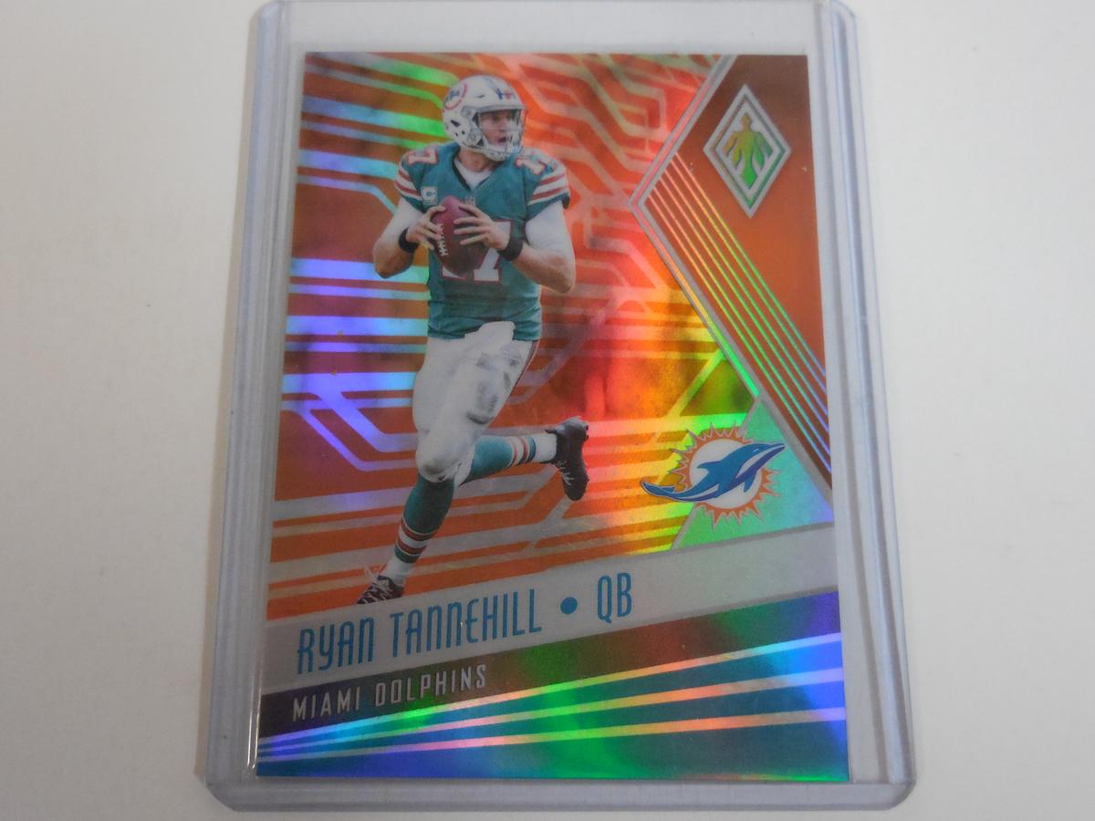 2017 PANINI PHOENIX RYAN TANNEHILL ORANGE PRIZM #D/99 MIAMI DOLPHINS