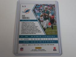 2017 PANINI PHOENIX RYAN TANNEHILL ORANGE PRIZM #D/99 MIAMI DOLPHINS