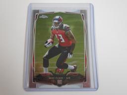 2014 TOPPS CHROME MIKE EVANS ROOKIE CARD BUCCANEERS RC