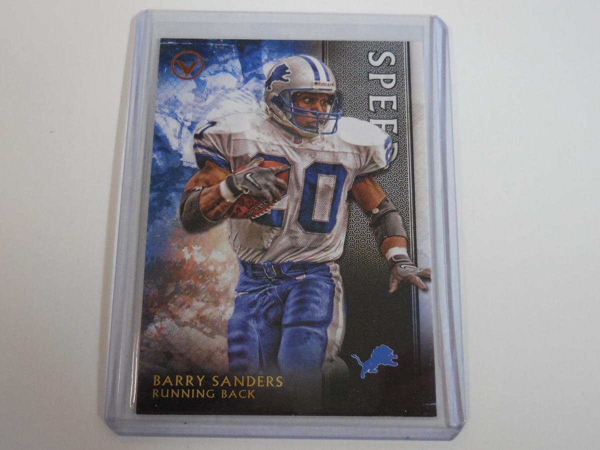 2015 TOPPS VALOR FOOTBALL BARRY SANDERS SPEED DETROIT LIONS