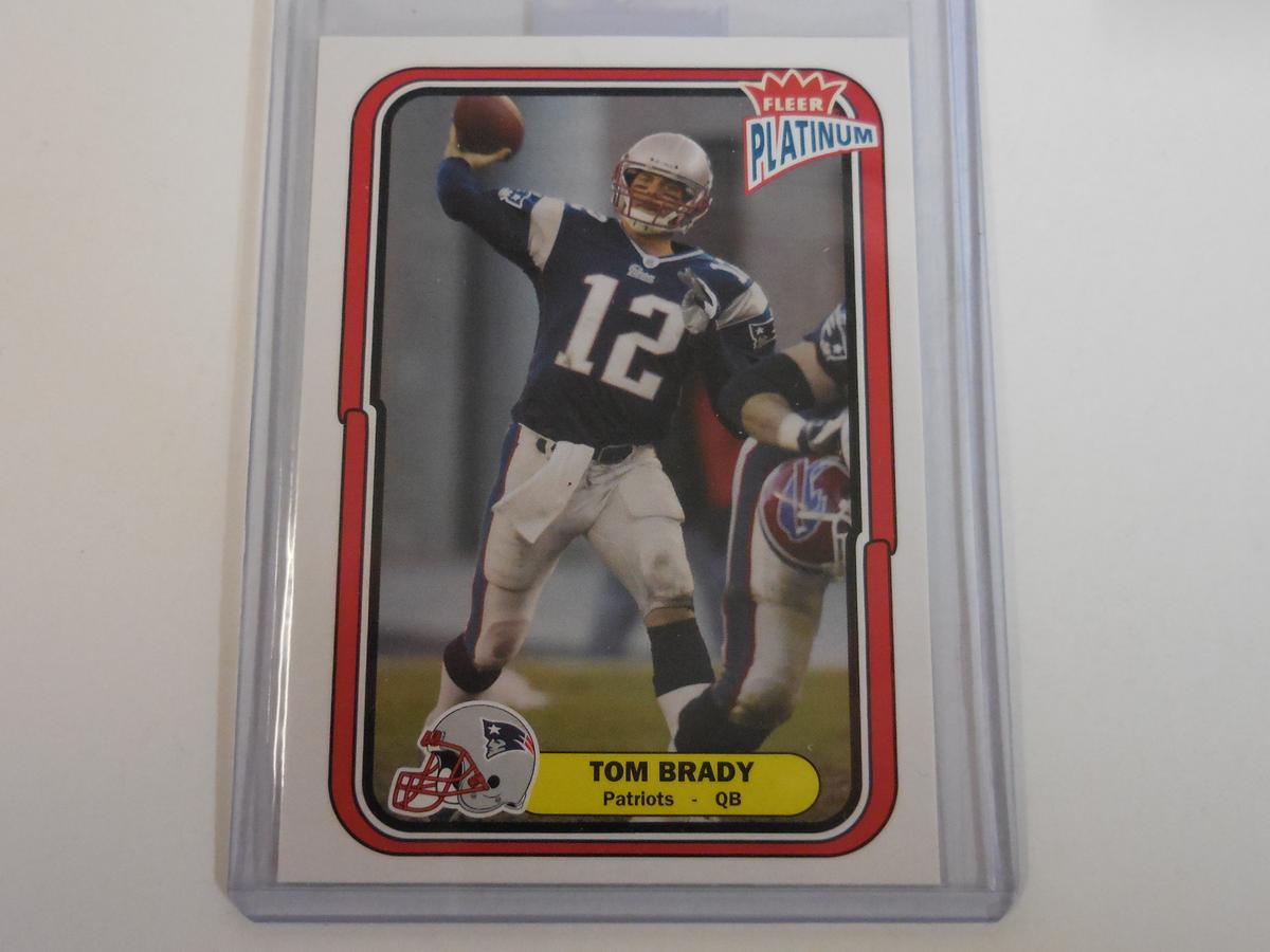 2004 FLEER PLATINUM TOM BRADY NEW ENGLAND PATRIOTS