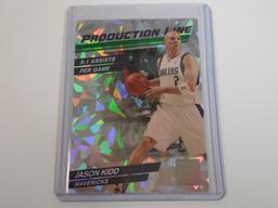 2010-11 PANINI DONRUSS JASON KIDD PRODUCTION LINE CRYSTAL HOLO