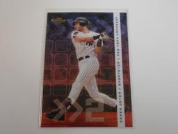 2002 TOPPS FINEST BASEBALL #14 DEREK JETER NEW YORK YANKEES