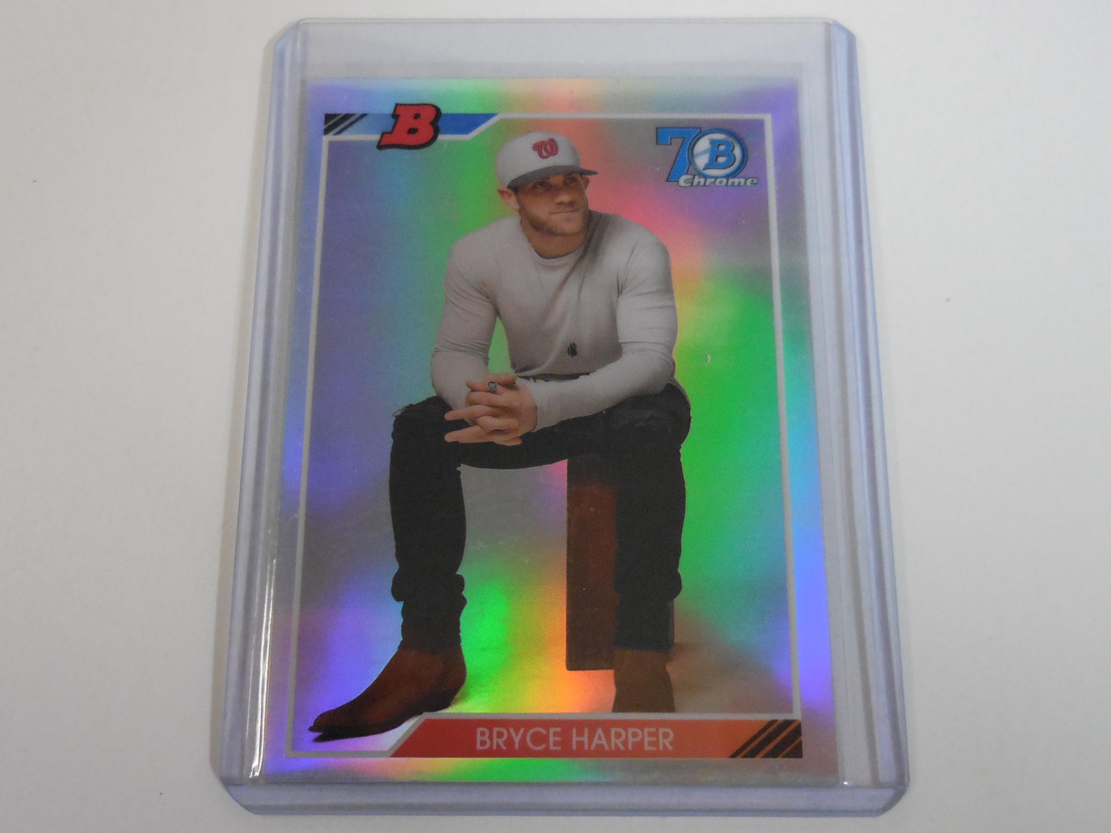 2017 BOWMAN CHROME 70TH BRYCE HARPER 1992 VARIATION REFRACTOR