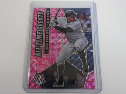 2021 PANINI MOSAIC ALEX RODRIGUEZ ALL TIME GREATS PINK MOSAIC PRIZM YANKEES