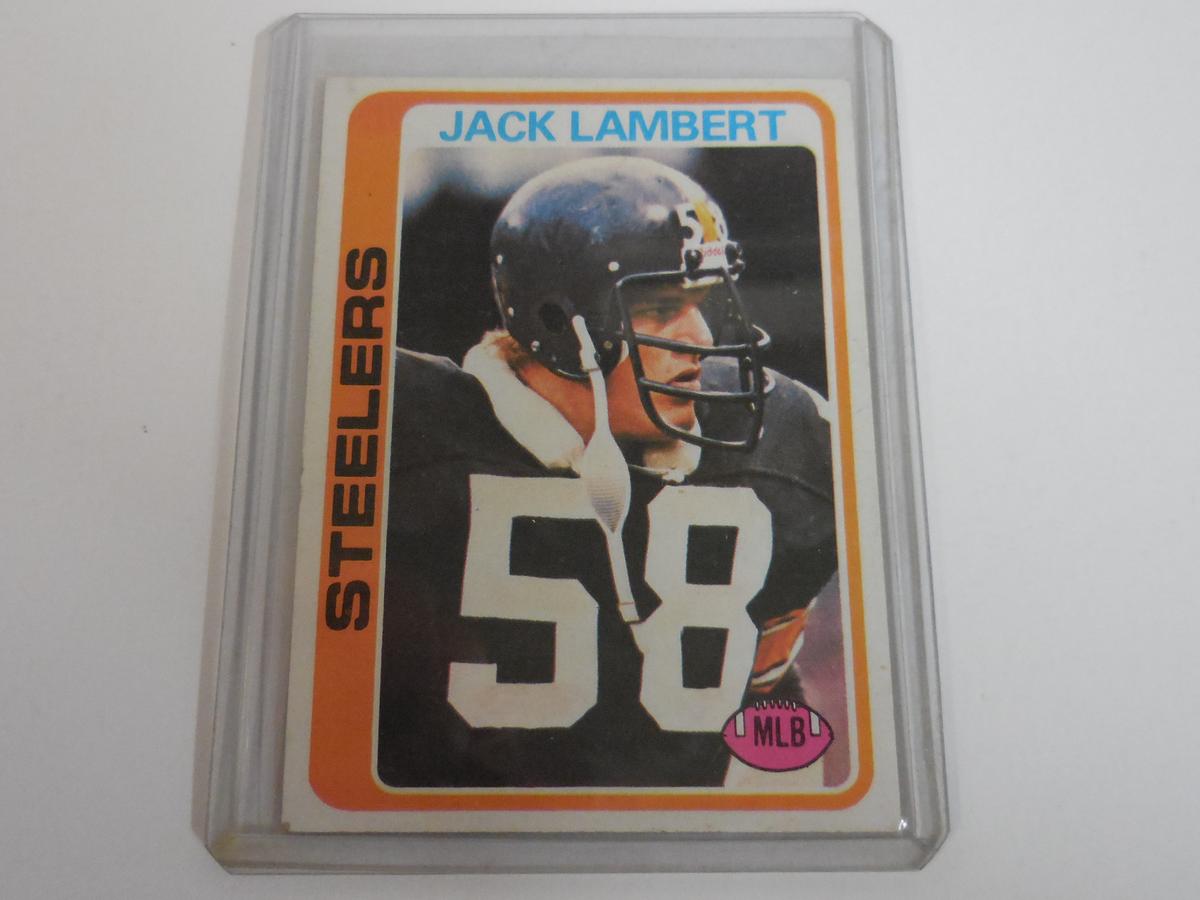 1978 TOPPS FOOTBALL JACK LAMBERT PITTSBURGH STEELERS