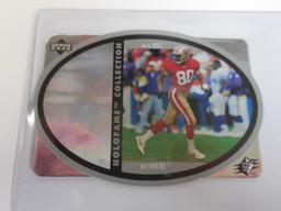 1996 UPPER DECK SPX JERRY RICE HOLOFAME COLLECTION DIE CUT HOLOGRAM 49ERS