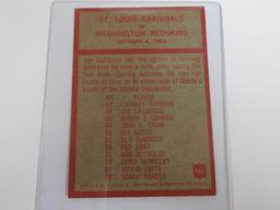 1965 PHILADELPHIA FOOTBALL #168 CARDINAL'S PLAY OF THE YEAR